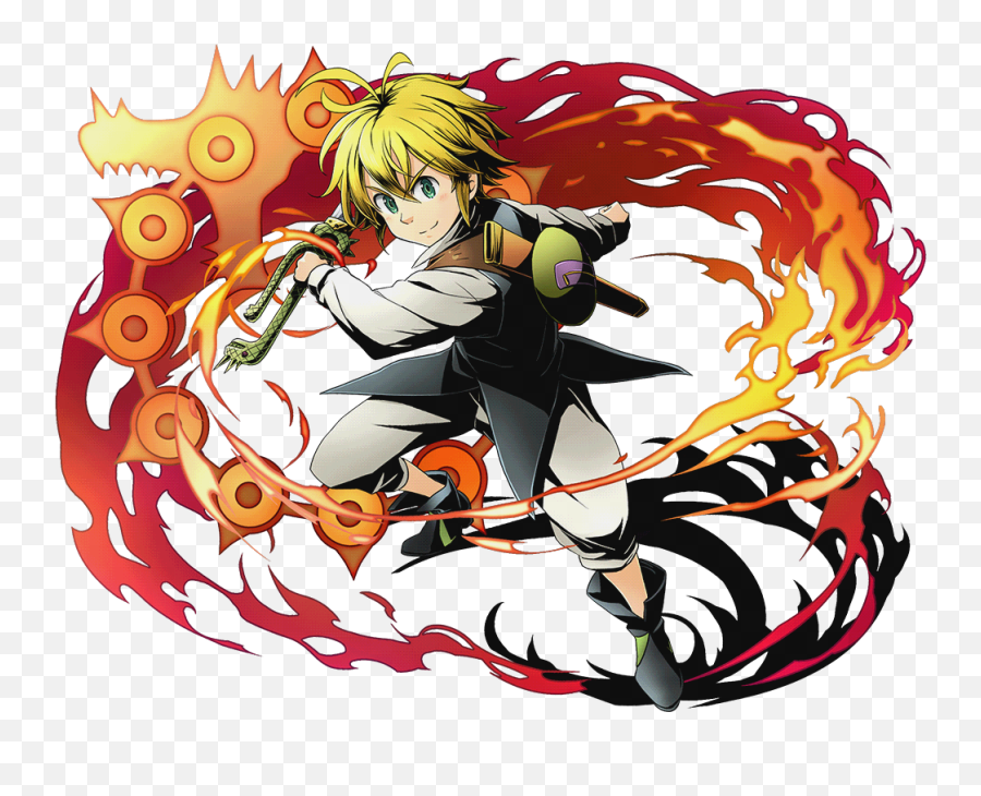 The Sun Of Pride - Meliodas Nanatsu No Taizai Png Emoji,Meliodas Emotions