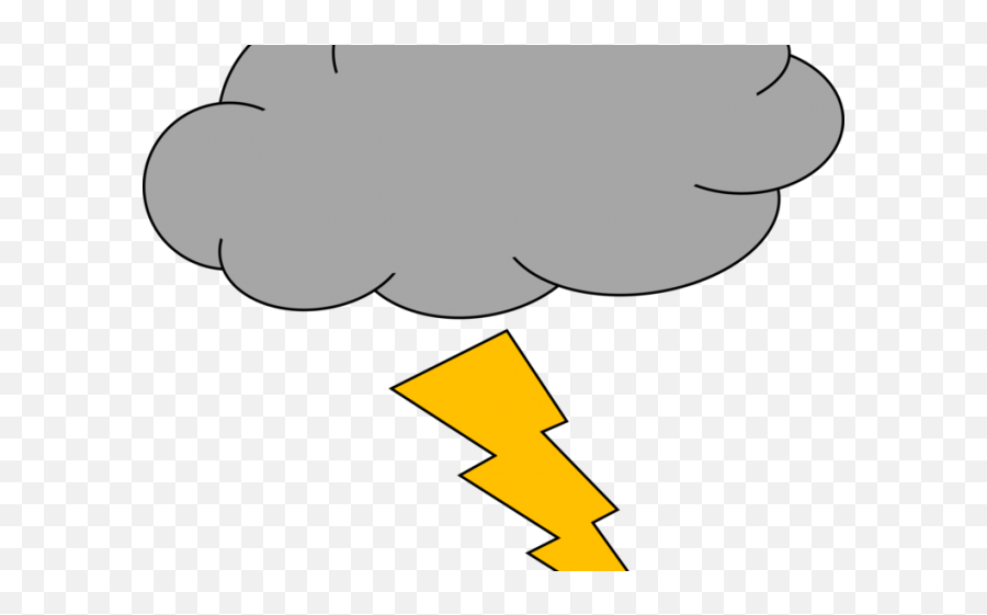 Thunderstorm Clipart Thunder Storm Transparent Cartoon - Petir Clipart Emoji,Thunderstorm Emoji