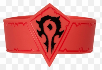 Warcraft Movie Horde Rubber Bracelet - World Of Warcraft Emoji,Rubber Band Emoji