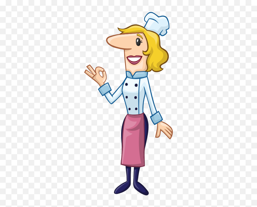 Chef Cook Woman Clipart Free Svg File - Svgheartcom Emoji,Woman Fish Emoji