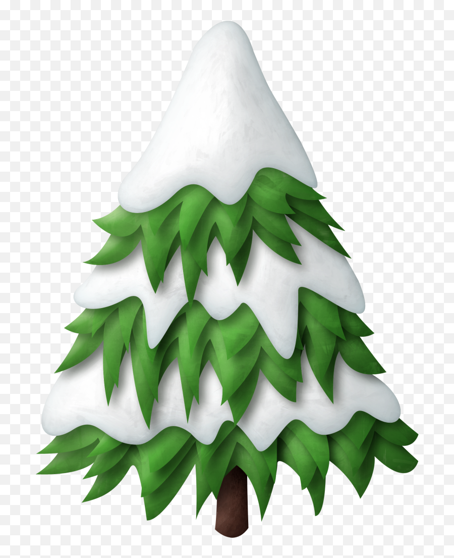 Library Of Snowy Christmas Tree Jpg Free Library Png Files - Snow Christmas Tree Png Clipart Emoji,Christmas Emoji Clipart