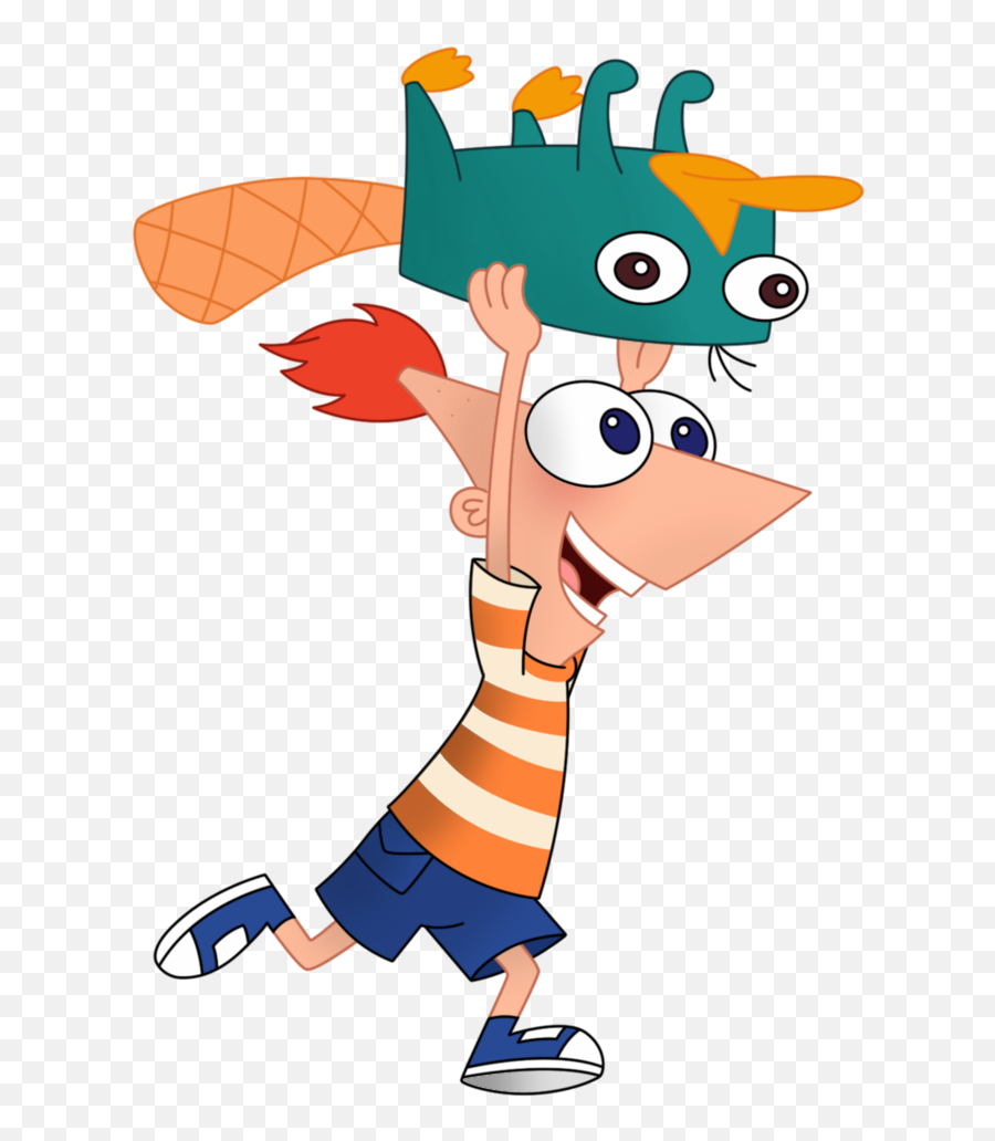 Perry The Platypus Png - Phineas And Ferb Phineas And Ferb Phineas Flynn And Perry Emoji,Phineas And Ferb Jeremy Character Emotions