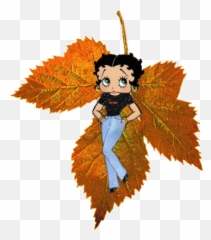 Image Result For Betty Boop Fall - Betty Boop Autumn Emoji,Kick Boot Animated Emoticon