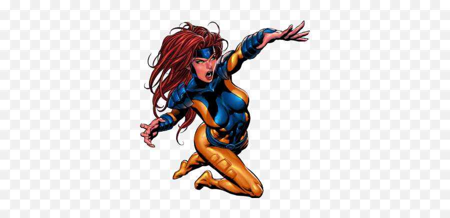 Jean Grey - Jean Grey Comic Emoji,Emotion Mind Reading Mutants & Masterminds