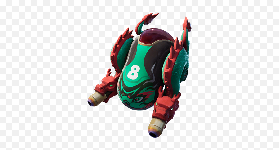 Fortnite Dragon Guard Back Bling - Esportinfo Emoji,Emoji Dragon Breath Logo