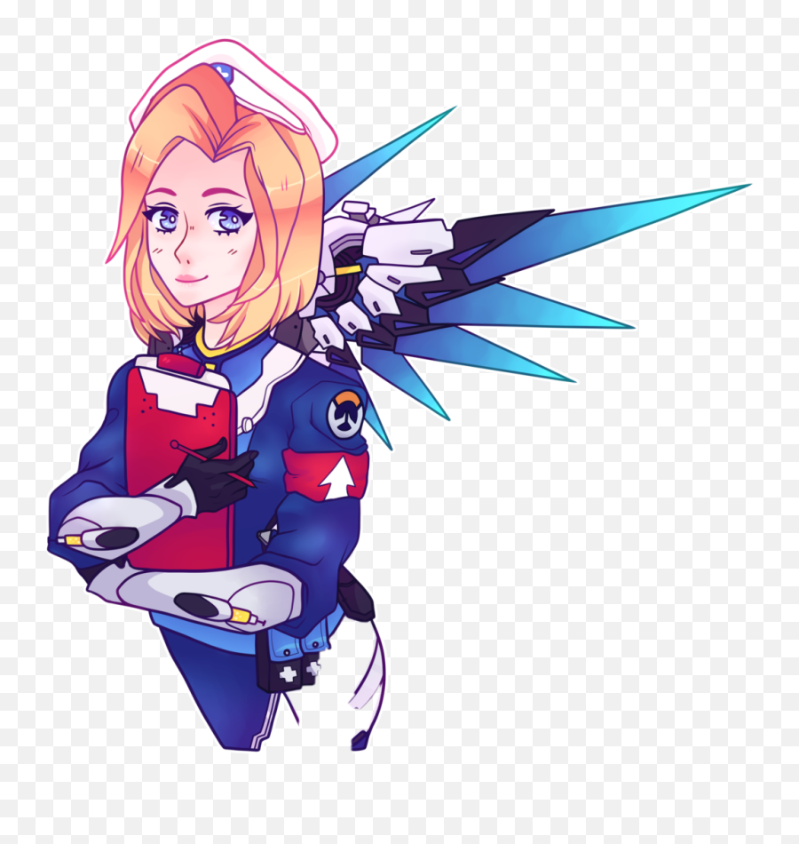 Mercy Angelaziegler Overwatch Sticker By Arianna - Overwatch Mercy Combat Medic Ziegler Fanart Emoji,Mercy Emoji