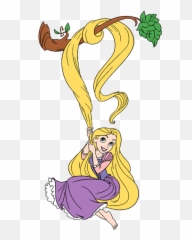 Rapunzel Clipart Tangled Picture 3121665 Rapunzel Clipart - Tangled Clipart Emoji,Rapunzel Coming Out Of Tower With Emotions