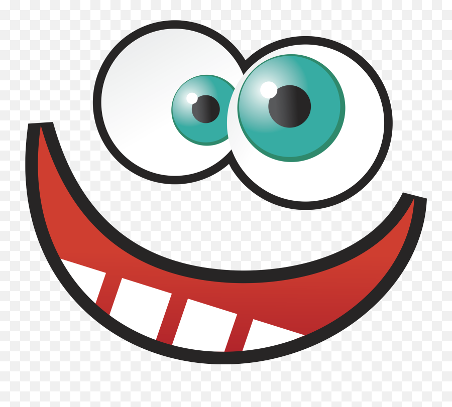 Clipart Of Eyes Crazy And Mouth For Transparent Cartoon - Cartoon Eyes And Mouth Png Emoji,Big Black Eyes No Mouth Cute Emoticon