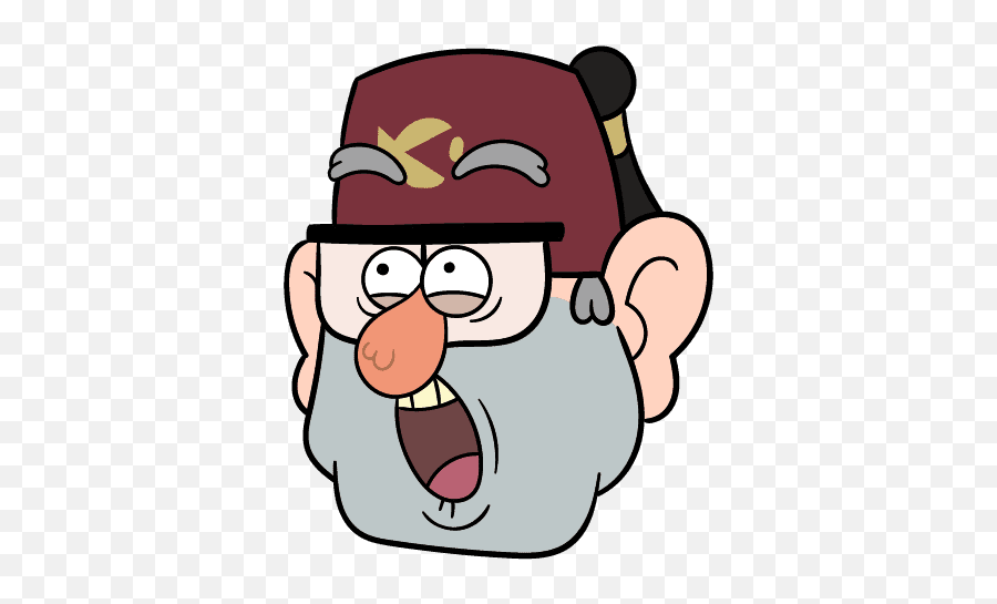 Vk Sticker 25 From Collection Grunkle Stan From Gravity Emoji,Gravity Falls Emojis