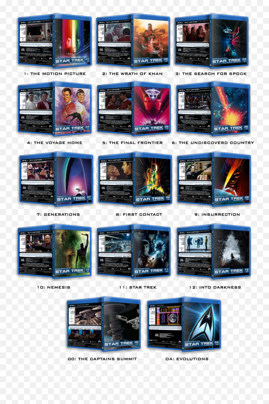 Custom Cover Art Thread - Page 1229 Bluray Forum Display Advertising Emoji,The Many Emotions Of Spock Poster