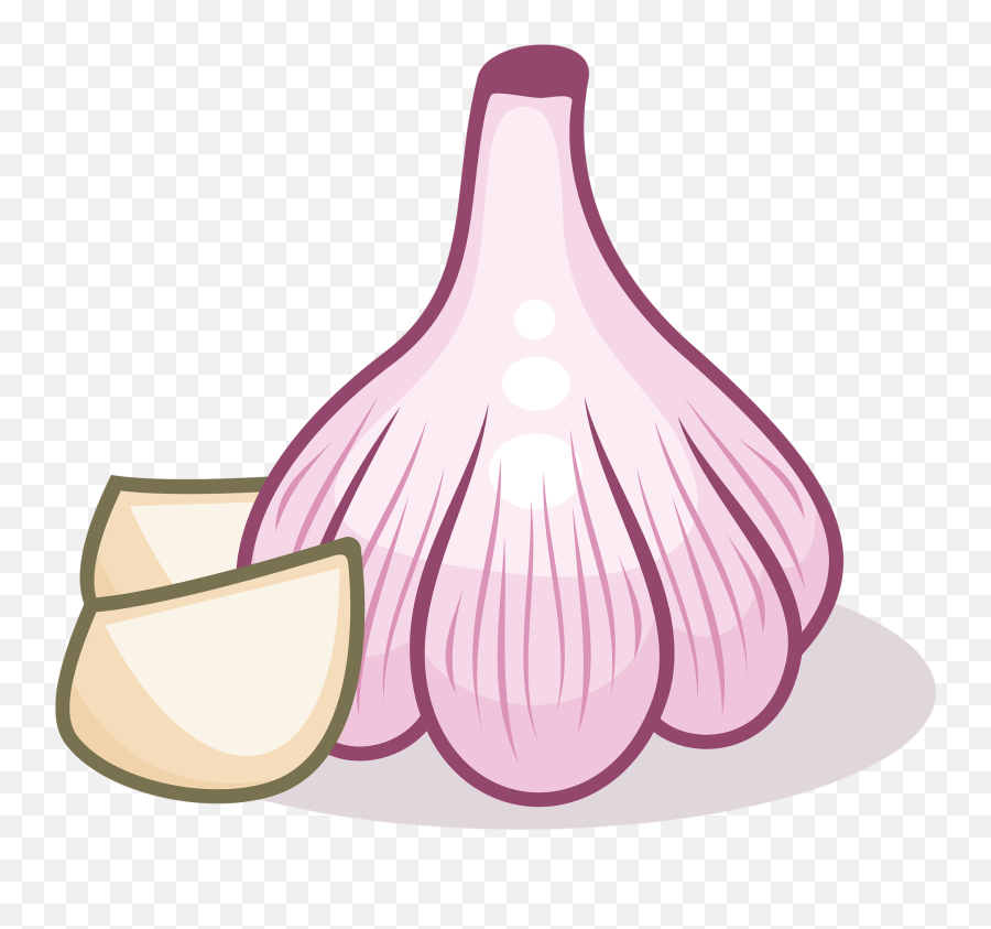 Garlic Clipart - Garlic Clipart Png Emoji,Garlic Emoji