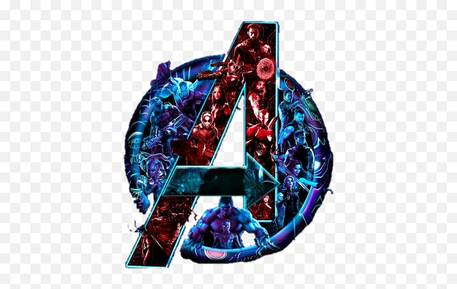 Discover Trending Avengers Infinity War Stickers Picsart - Infinity War Wallpaper Avengers Symbol Emoji,How To Get Infinity War Emojis