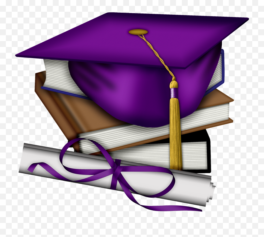 Purple Graduation Cap Tassel Sticker By Angie Nelson - Free Graduation Clip Art Emoji,Graduation Cap Emoji