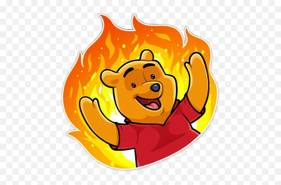 Whatsapp Sticker Ios Winnie The Pooh - Winnie The Pooh Chat Stickers Emoji,Free Winnie The Pooh Emoticons
