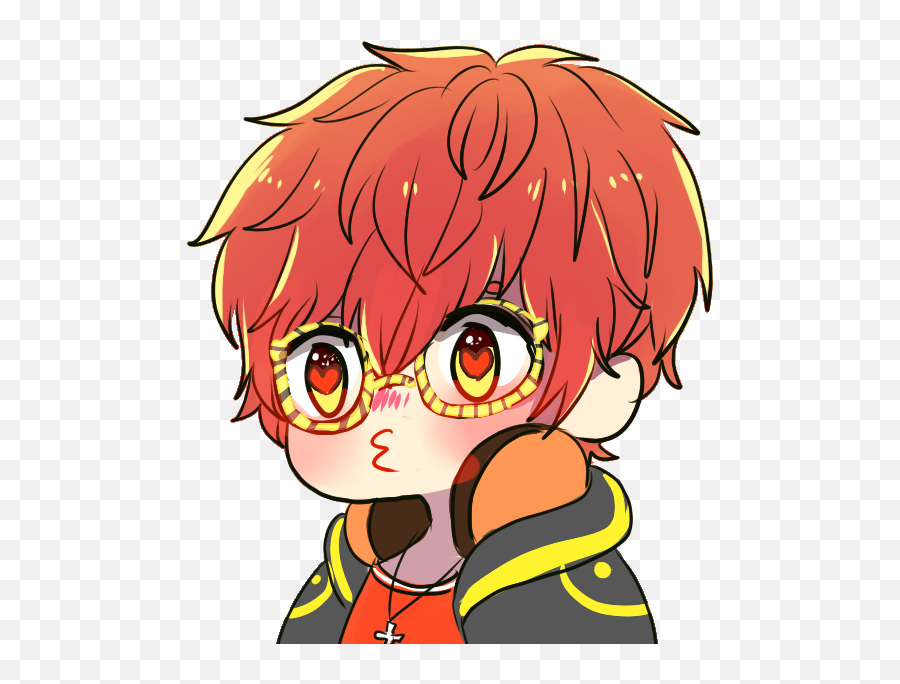 Mystic Messenger V - 707 Mystic Messenger Logo Png Emoji,Jumin Emotions