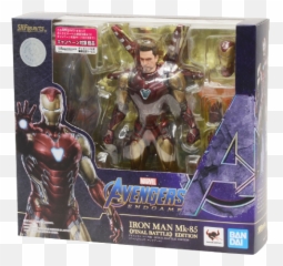 Shfiguarts Iron Man Mk Mark 85 - Final Battle Edition Avengers Endgametamashii Nations Bandai Sh Figuarts Iron Man Mark 85 Box Emoji,Kamen Rider Decade Violent Emotion Figuarts