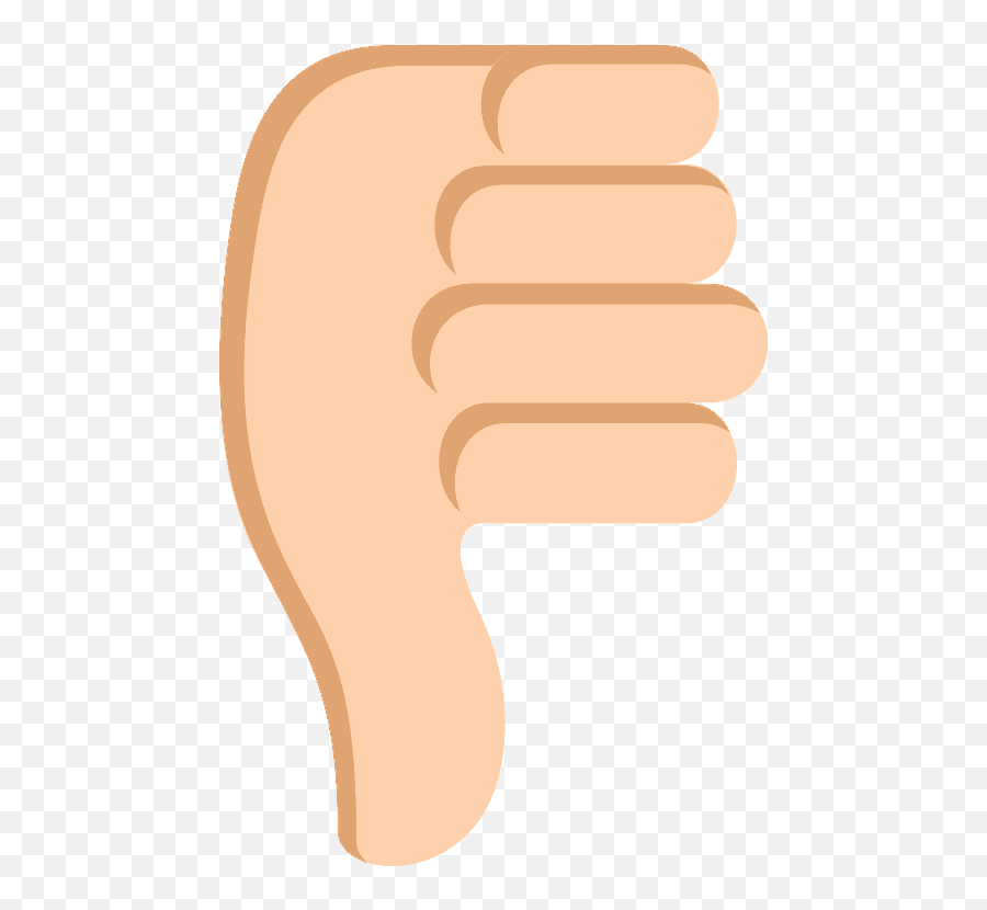 Thumbs Down Emoji Clipart - Thumbs Down Emoji Vector,Finger Down Emoji
