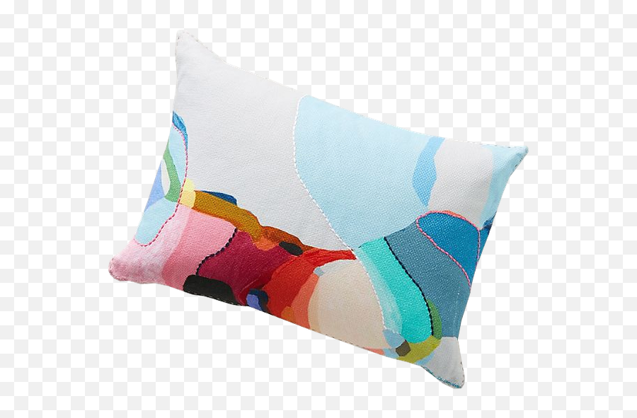 Claire Desjardins Kaleidoscope Pillow - Decorative Emoji,Claire's Emoji Pillow