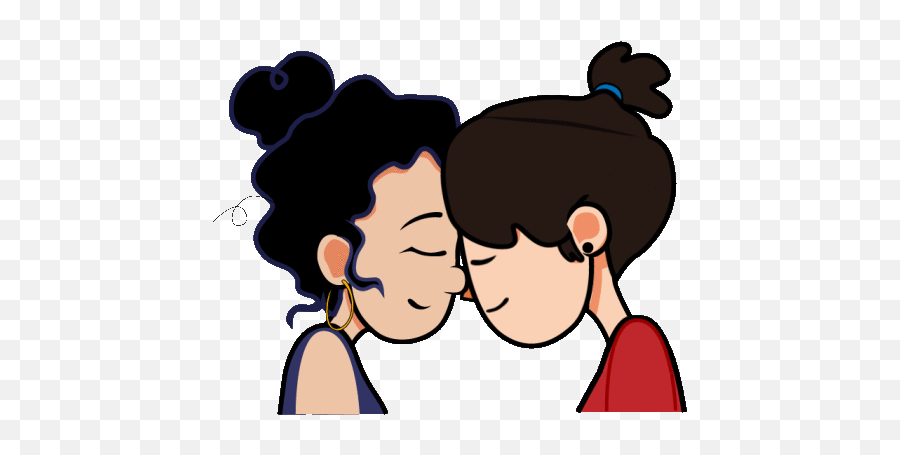 Love Sticker For Ios Android - Kiss Emoji,Romantic Kiss Emoji Gif