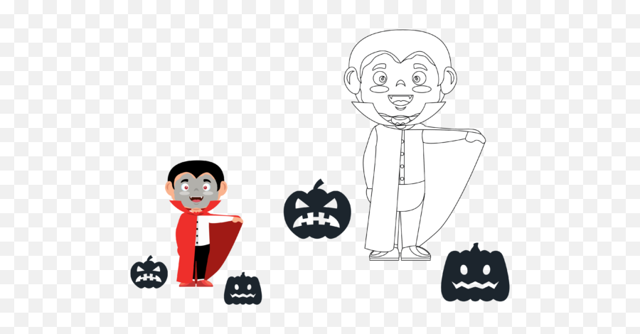 Halloween Background Editing - Fictional Character Emoji,Vampire Emoji Pumpkin Stencil