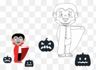 Halloween Background Editing - Fictional Character Emoji,Vampire Emoji Pumpkin Stencil