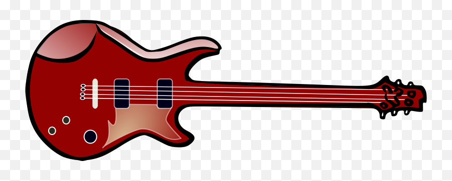 Bass Guitar With Four Strings Vector Image Free Svg Emoji,4 Strings & Carol Lee - Emotions Away Remix