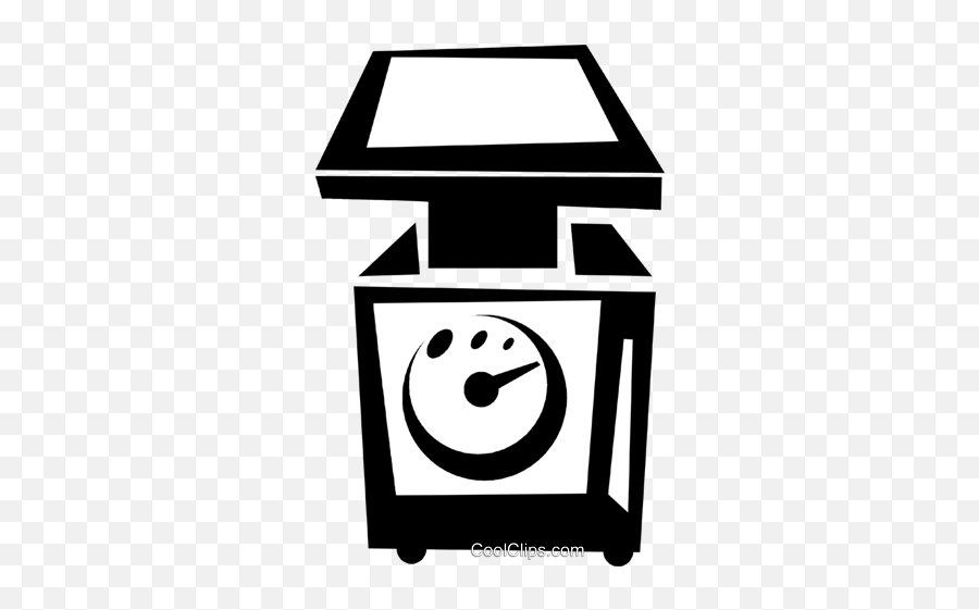 Kitchen Scale Royalty Free Vector Clip Art Illustration Emoji,Emoticon Scale