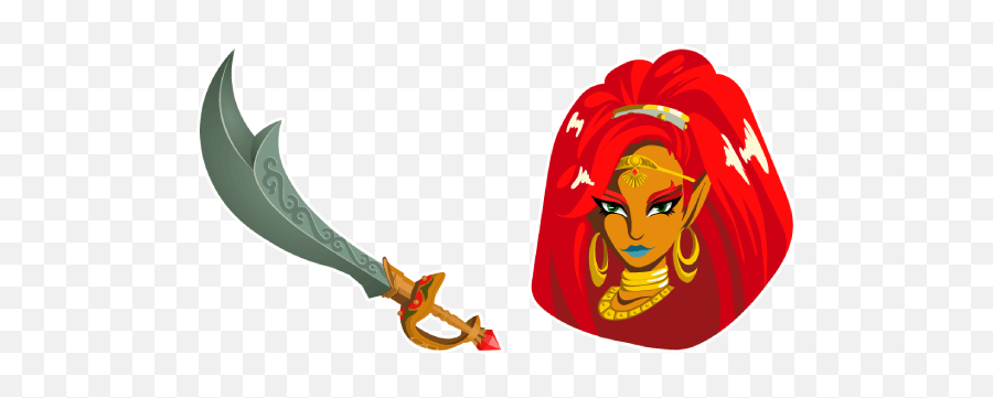 Red Aesthetic Cursors - Sweezy Custom Cursors Emoji,Legend Of Zelda Emotion
