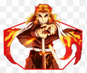 Kyojuro Rengoku Flame Hashira Tee Megane Merch Emoji,1/3 Pure Heart Emotion Anime