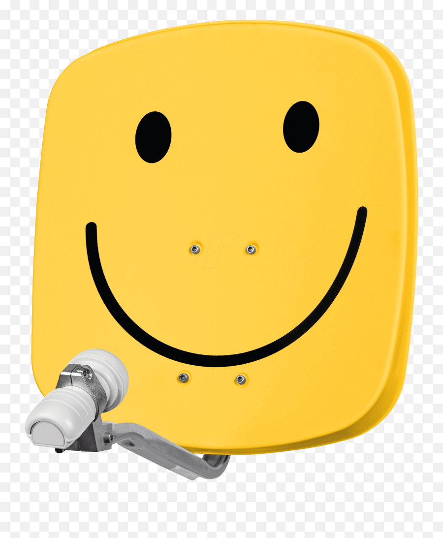 Satellite Dish 33cm Smiley Universal Single Lnb - Happy Emoji,High Emoticon
