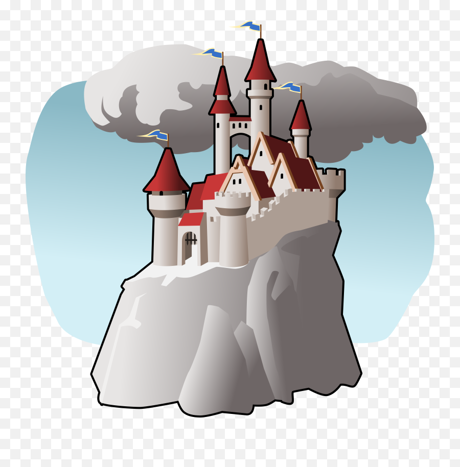 Free Castle Clipart 2 - Clipartix Fairy Tale Png Emoji,Disney Castle Emoji