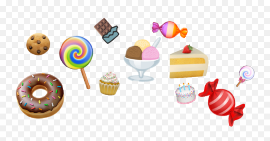 Candy Emoji Crown Emojicrown Sticker - Cake Decorating Supply,Candy Emoji