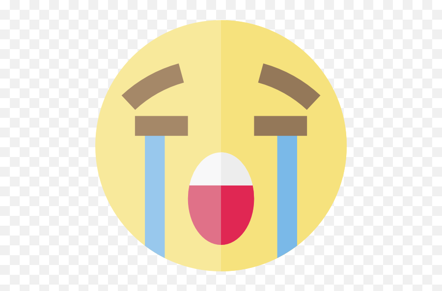 Crying - Free Smileys Icons Dot Emoji,Crying Emoticons