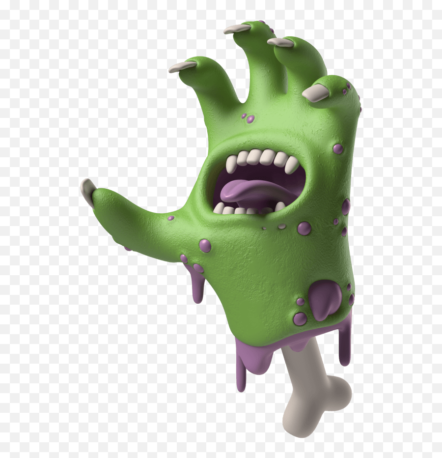 3d Zombie Hands For Halloween - Fictional Character Emoji,Zombie Emoji
