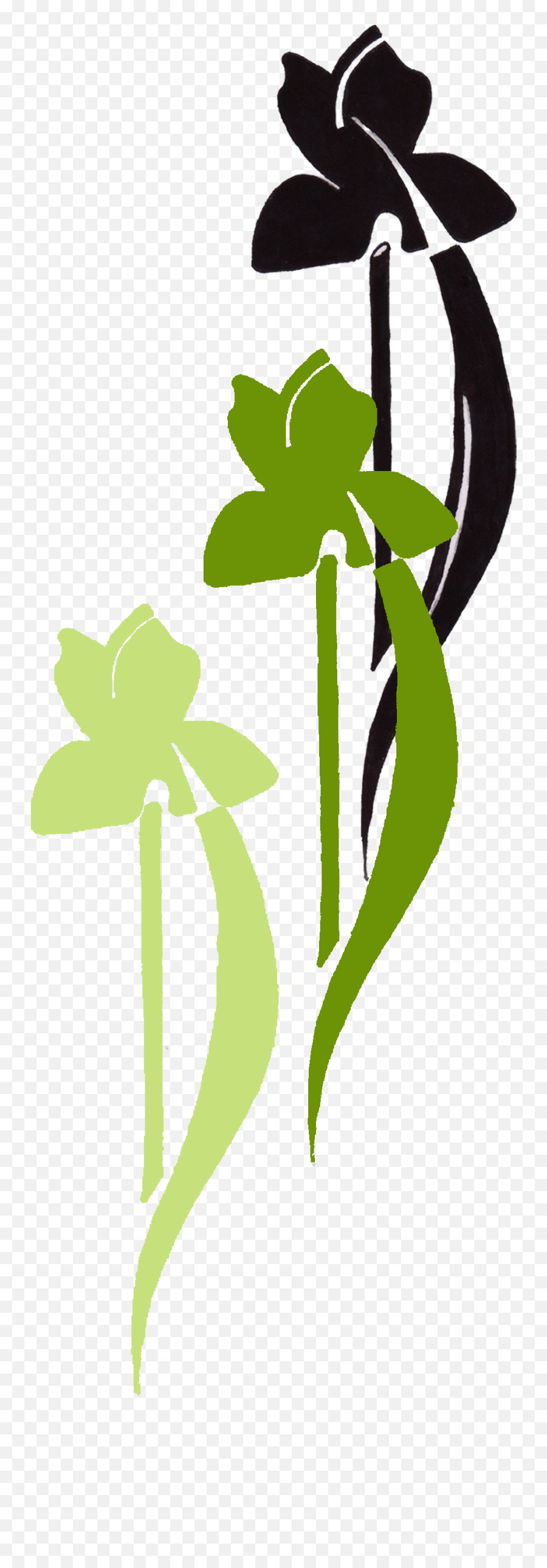 Black And Green Iris Multi Copy Throw - Flower Emoji,Sparkle Throwing Emoji