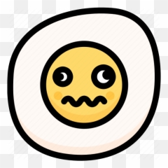Dizzy Emoji Emotion Expression Face Feeling Fried Egg Icon - Download On Iconfinder Happy,Dizzy Emoji