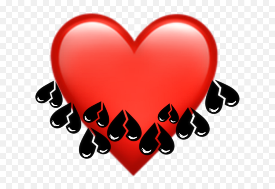Coeur Iphone Png - Girly Emoji,Emoji Coeur Rouge