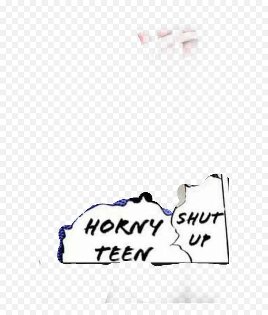 Shutthefuckup Shut Up Horny Sticker - Language Emoji,Horny Emoji Text