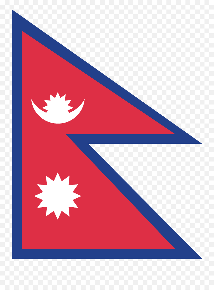 Nepal Flag Emoji Clipart Free Download Transparent Png - Nepal Flag Vector,Finland Emoji