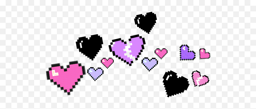 Goth Brokenhearts Sticker - Girly Emoji,Cool Emo Emojis