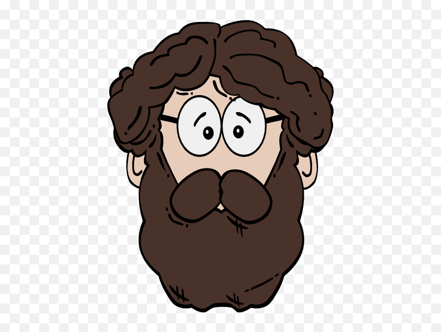 Lumberjack Beard Clipart - Clipartix Man Beard And Moustache Clipart Emoji,Lumberjack Emojis