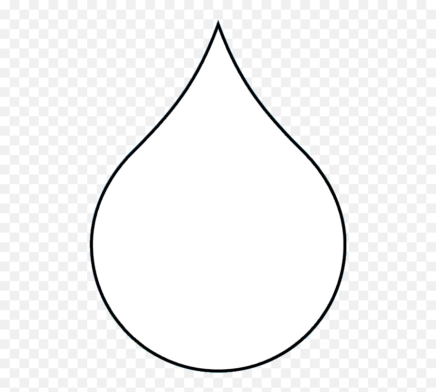 Tear Drop Shape Png Clipart - Full Size Clipart 3917797 Water Drop White Icon Emoji,Teardrop Emoji Transparent