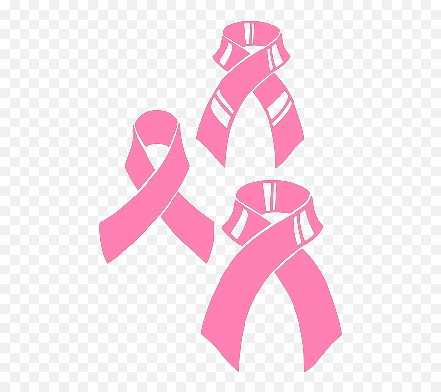Pink Angle Logo Png Clipart - Pink Awareness Ribbon Vector Emoji,Breast Cancer Awareness Emoticon