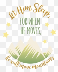 Let Him Sleep Wall Bedroom Sticker - Horizontal Emoji,Sleep Emoji Text