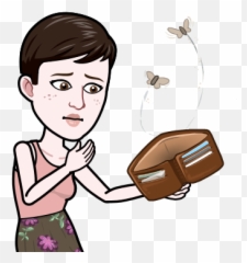 Do Bitmojis Make Me Look Unprofessional - Bitmoji Broke Emoji,Funny Emoticons And Bitmoji