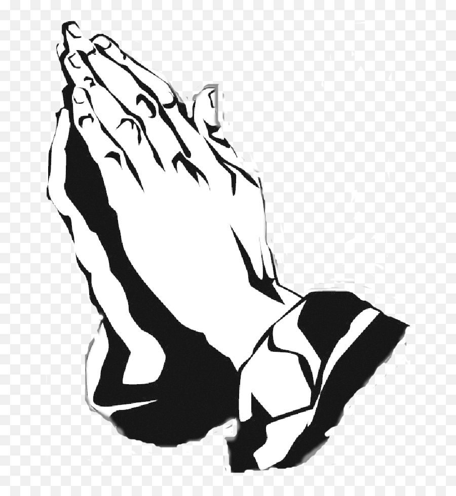 Free Praying Emoji Transparent - Praying Hands Transparent Background,Pray Emoji