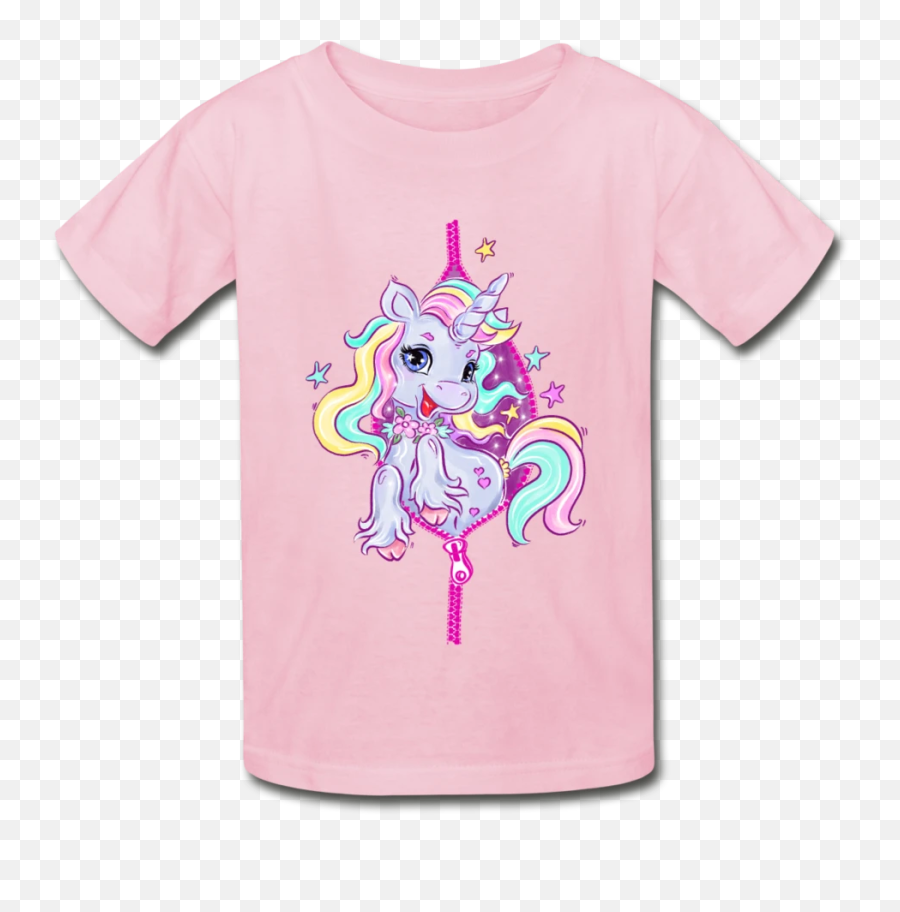 Cute Unicorn Shirt Unisex Gift For Youth Kidsu0027 Gildan - Littlest Pet Shop Shirt Emoji,Subscribe Button With Unicorn Emojis On It