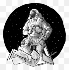 Astronaut Draws But Its Free Art - Fiction Emoji,Chubby Cheeks Emoji