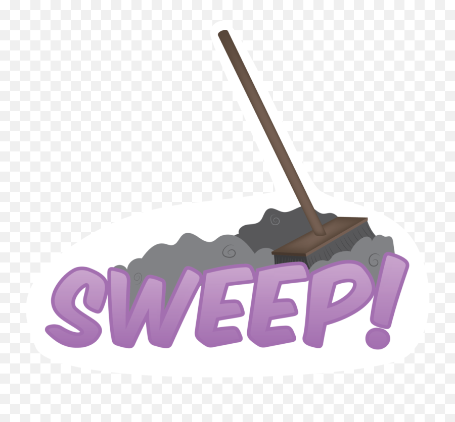 Dust Clipart Broom Sweeping Dust Broom - Sweeping Transparent Background Emoji,Broom Emoji