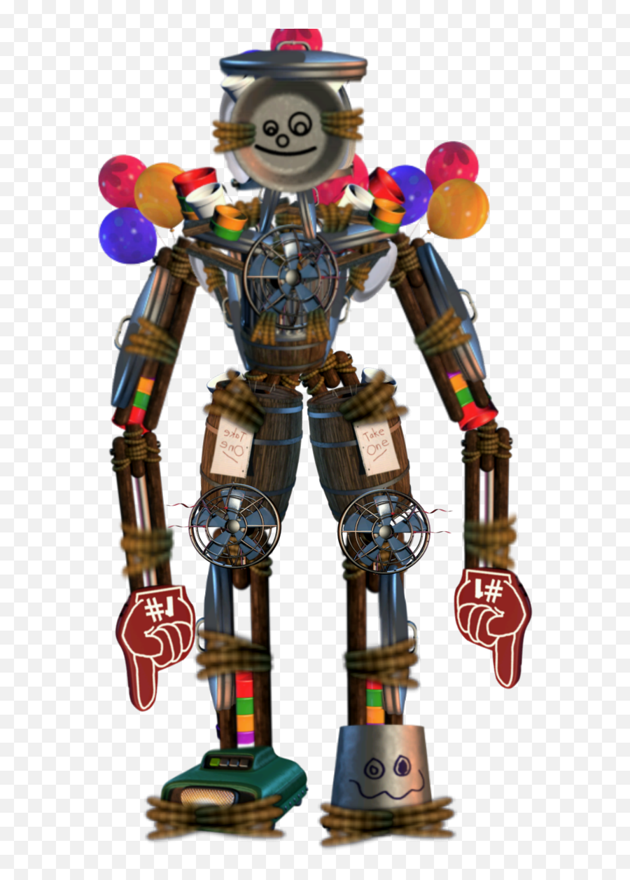 Ultimate Custom Night Rant Gamegod28908145 Twitter - Fnaf Trash And The Gang Emoji,Emoticon Trash Robot